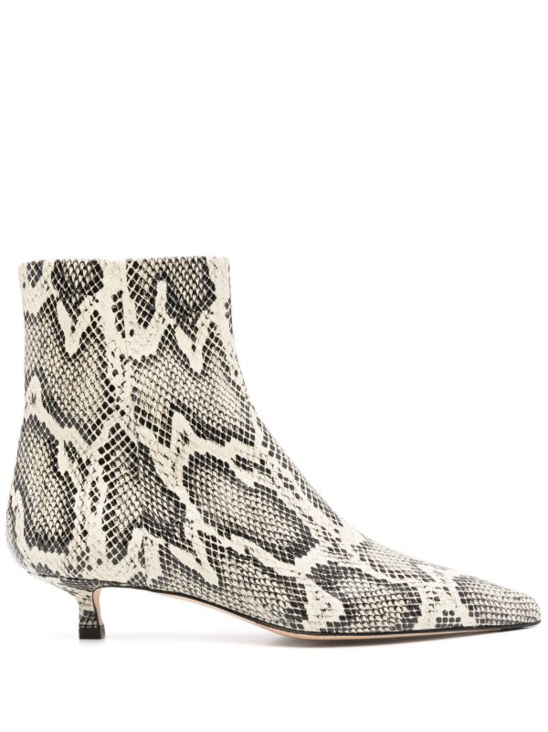 browns Aeyde Neutrals 40mm Sophie Boots | Browns Boots