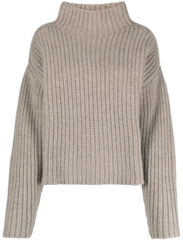 browns AISLING CAMPS Grey Isabella Wool Sweater | Browns Knitted Sweaters