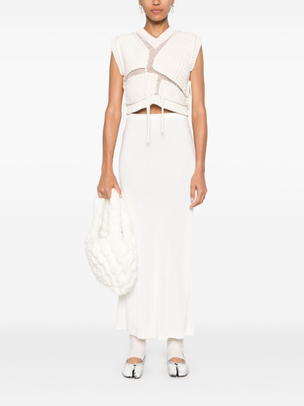 Browns AISLING CAMPS Ribbed Vest | Browns Knitted Sweaters