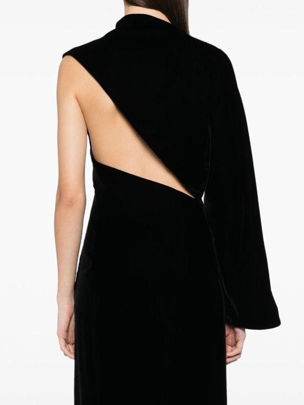 Browns Alaïa Asymmetric Maxi Dress | Browns Evening Dresses