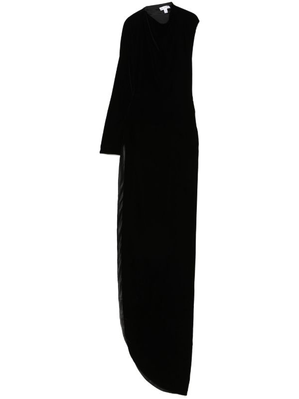 browns Alaïa Asymmetric Maxi Dress | Browns Evening Dresses