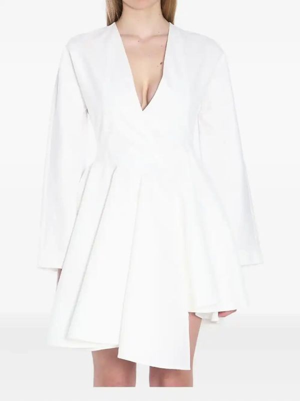 browns Alaïa asymmetric mini dress | Browns Cocktail & Party Dresses