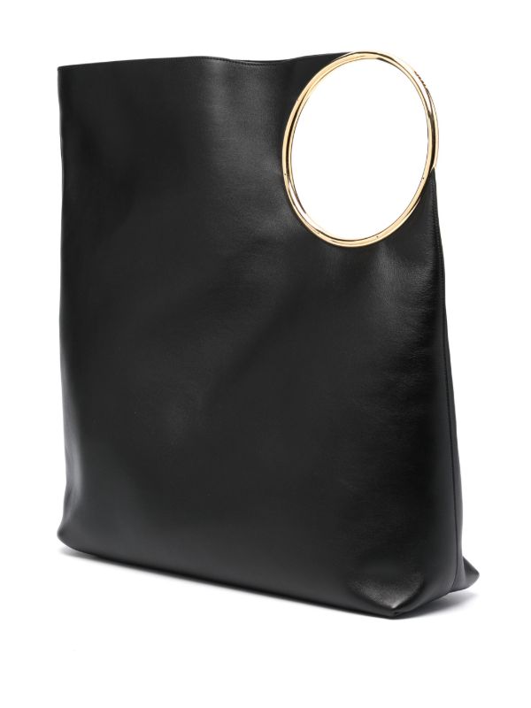 Browns Alaïa Black Ring Large Tote Bag | Browns Tote Bags