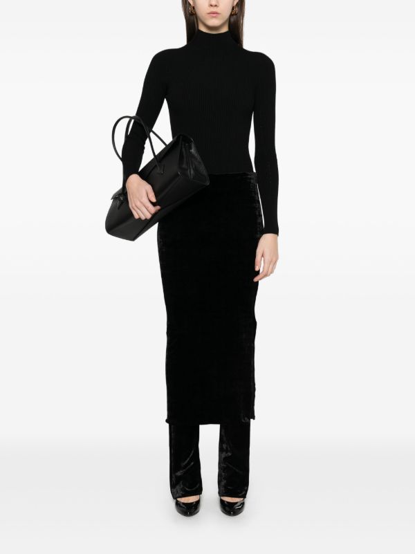 Browns Alaïa Layered Trousers | Browns Straight-Leg Pants