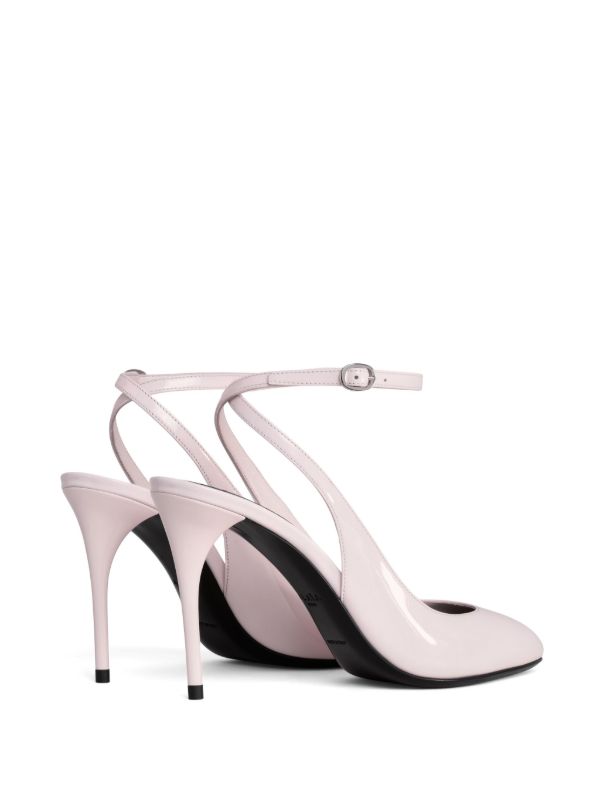 Browns Alaïa Pink 90mm Decollette Pumps | Browns Pumps