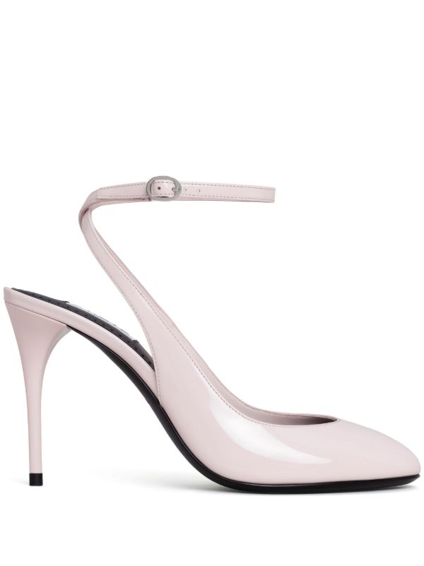 browns Alaïa Pink 90mm Decollette Pumps | Browns Pumps