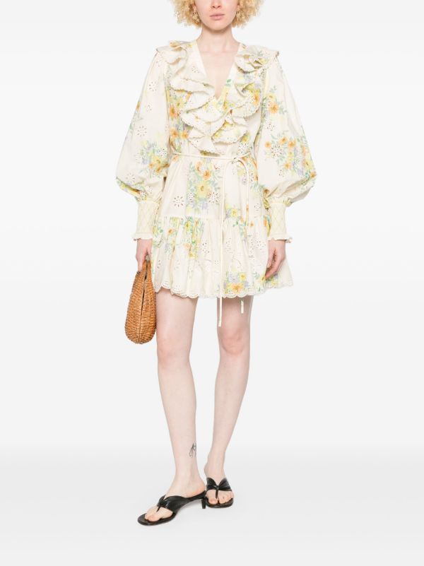 Browns ALEMAIS Juliette Mini Dress | Browns Day Dresses