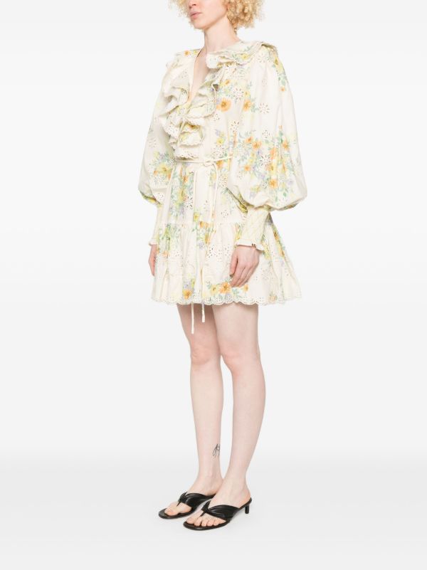 Browns ALEMAIS Juliette Mini Dress | Browns Day Dresses