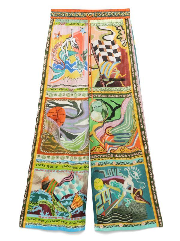 browns ALEMAIS Lucky Pace trousers | Browns Wide-Leg Pants