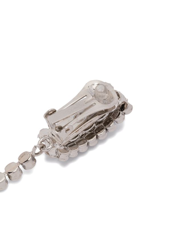 Browns Alessandra Rich Crystal-embellished Drop Earring | Browns Earrings