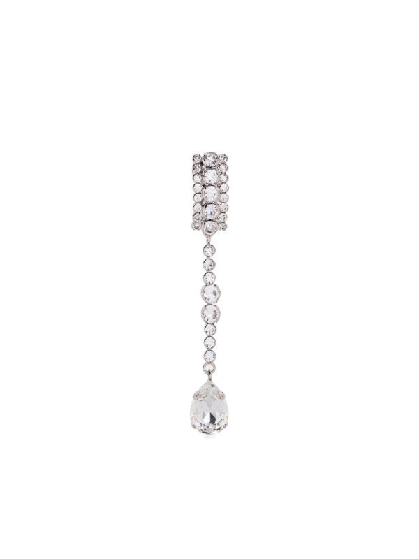 browns Alessandra Rich crystal-embellished drop earring | Browns Earrings
