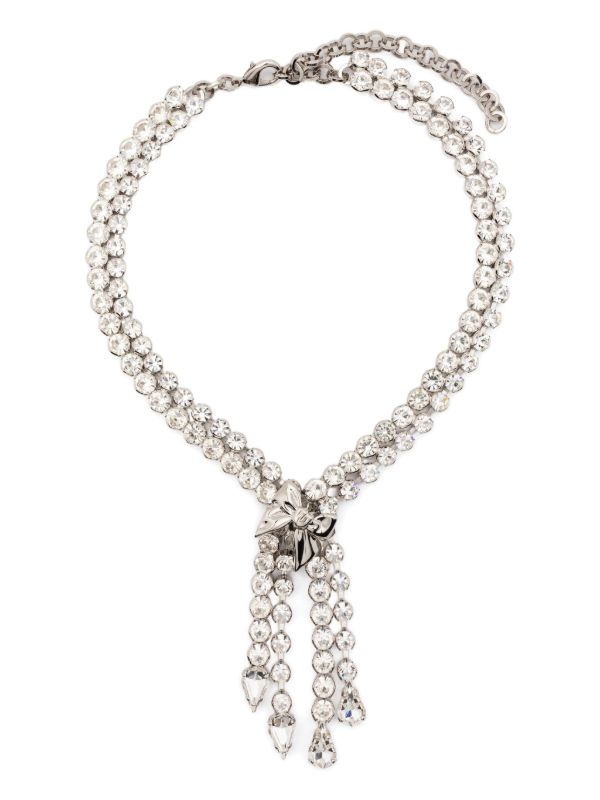 browns Alessandra Rich crystal-embellished necklace | Browns Necklaces