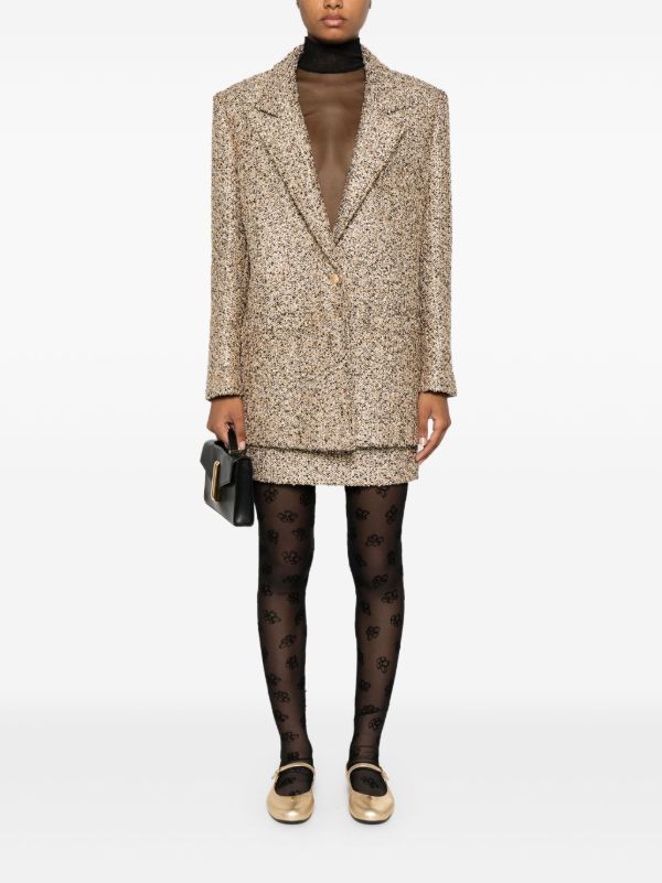 Browns Alessandra Rich Glittered Blazer | Browns Blazers