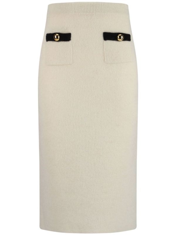 browns Alessandra Rich knitted midi dress | Browns Knitted Skirts