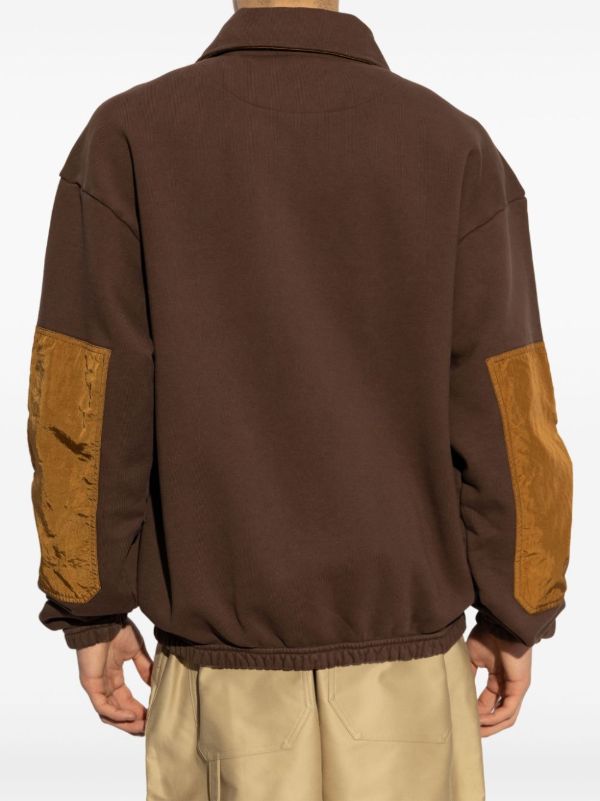 Browns Alexander McQueen Brown Contrasting-Pocket Polo Shirt | Browns Polo Shirts