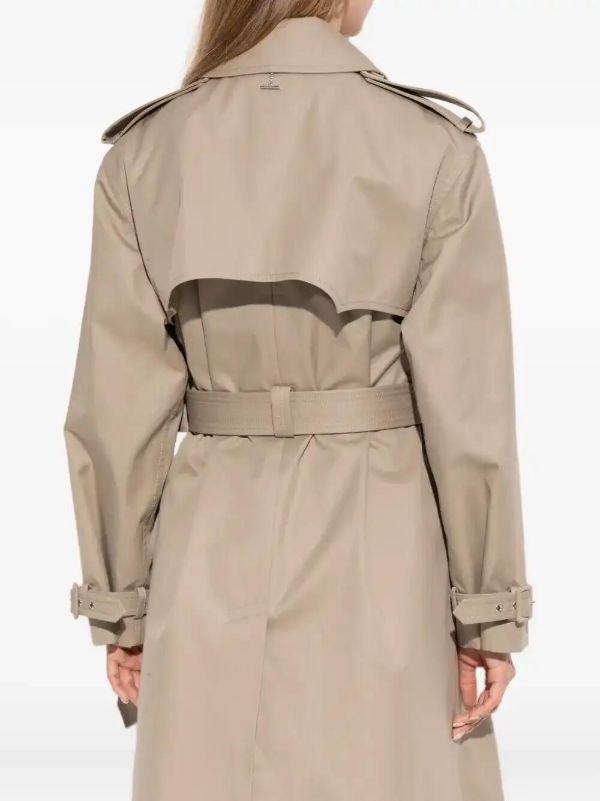 Browns Alexander McQueen Double-breasted Trench Coat | Browns Trench Coats & Raincoats