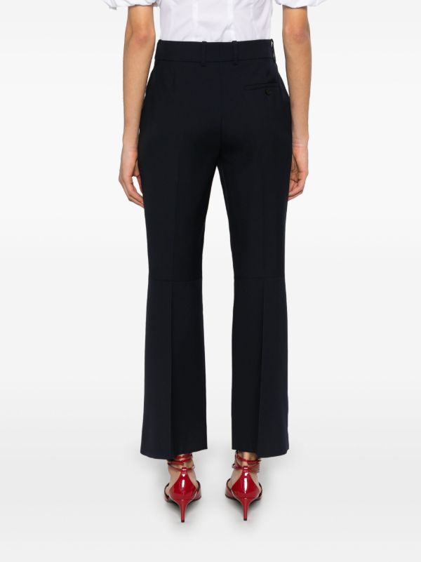 Browns Alexander McQueen Flare Kick Trousers | Browns Flared & Bell-Bottom Pants