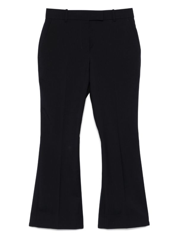 browns Alexander McQueen Flare Kick trousers | Browns Flared & Bell-Bottom Pants