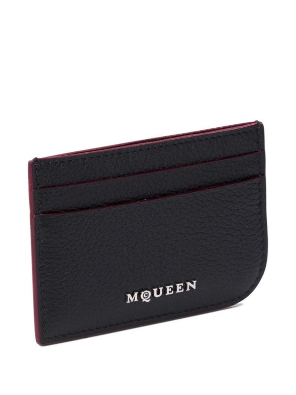 Browns Alexander McQueen Leather Card Holder | Browns Wallets & Billfolds