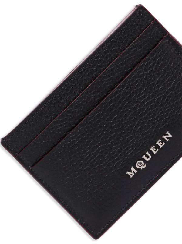 Browns Alexander McQueen Leather Card Holder | Browns Wallets & Billfolds