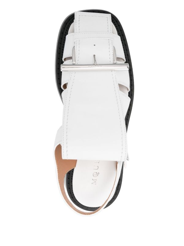 Browns Alexander McQueen Leather Sandals | Browns Sandals