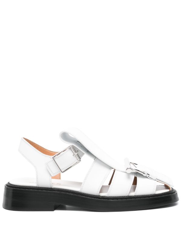 browns Alexander McQueen leather sandals | Browns Sandals