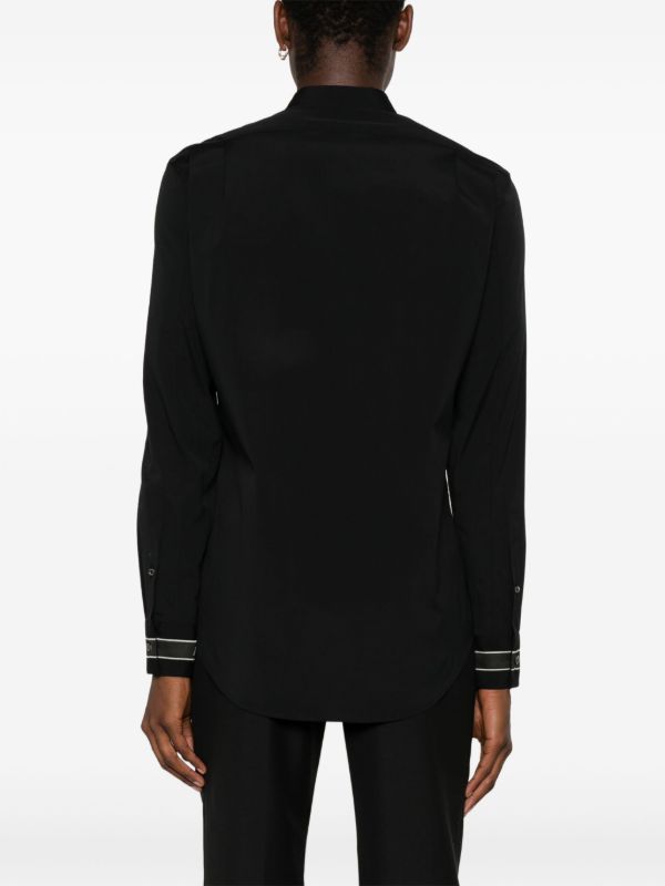 Browns Alexander McQueen Logo-Tape Shirt | Browns Shirts