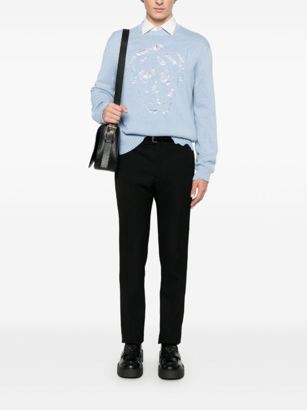 Browns Alexander McQueen Low-rise Tailored Trousers | Browns Tailored Pants