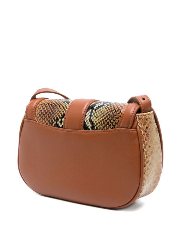 Browns Alexander McQueen Mini T-Bar Leather Cross Body Bag | Browns Messenger & Crossbody Bags