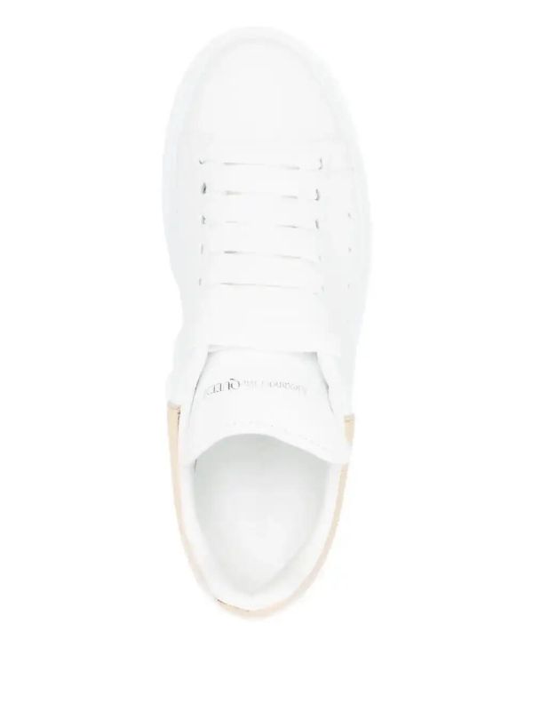 Browns Alexander McQueen Oversized Leather Sneakers | Browns Sneakers