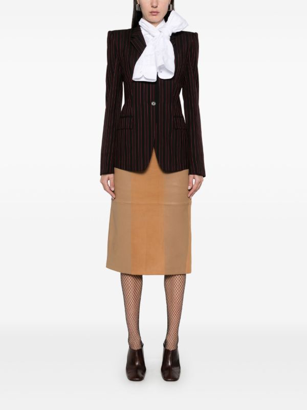 Browns Alexander McQueen Pinstriped Blazer | Browns Blazers