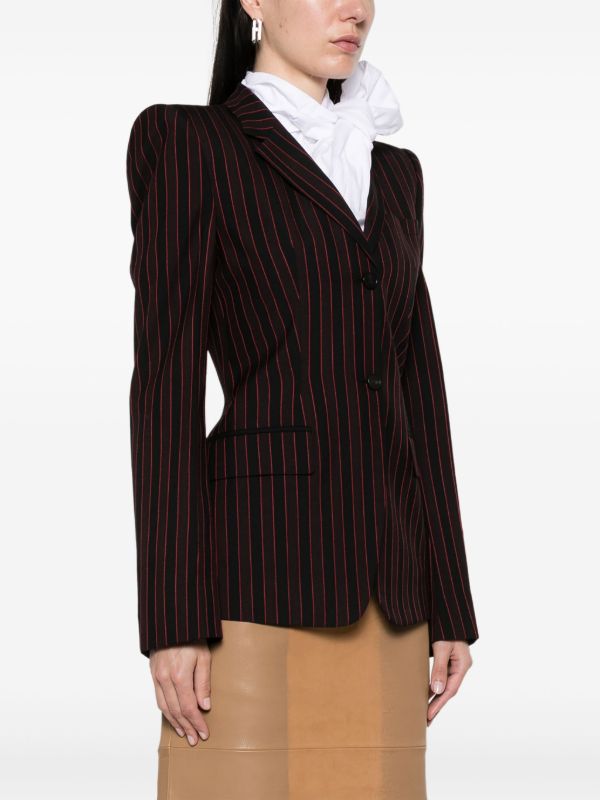 Browns Alexander McQueen Pinstriped Blazer | Browns Blazers