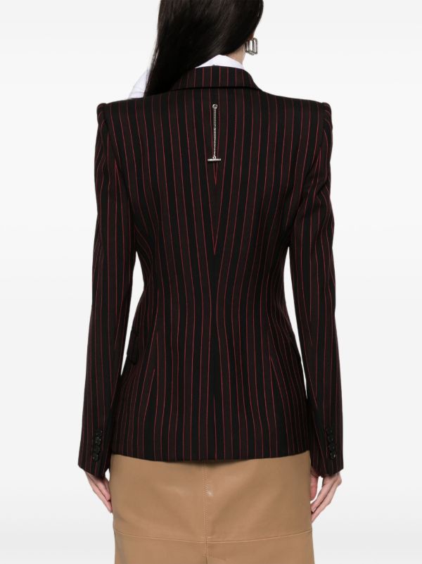 Browns Alexander McQueen Pinstriped Blazer | Browns Blazers