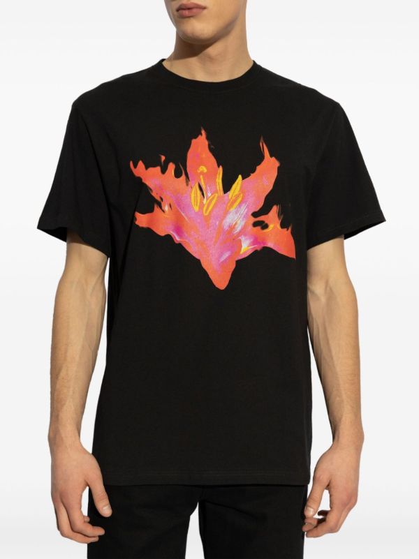 Browns Alexander McQueen Printed T-shirt | Browns T-Shirts