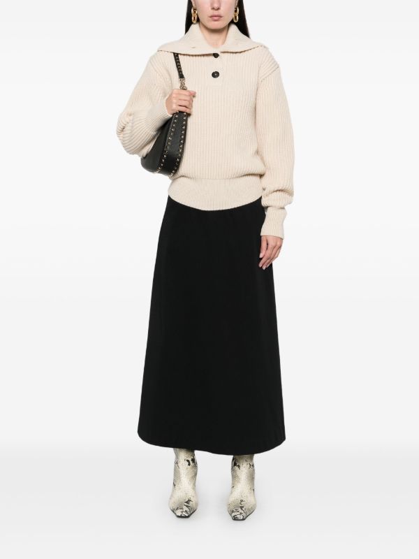 Browns Alexander McQueen Ribbed-Knit Sweater | Browns Knitted Sweaters