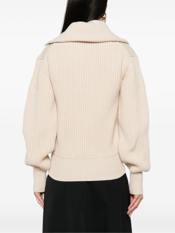 Browns Alexander McQueen Ribbed-Knit Sweater | Browns Knitted Sweaters