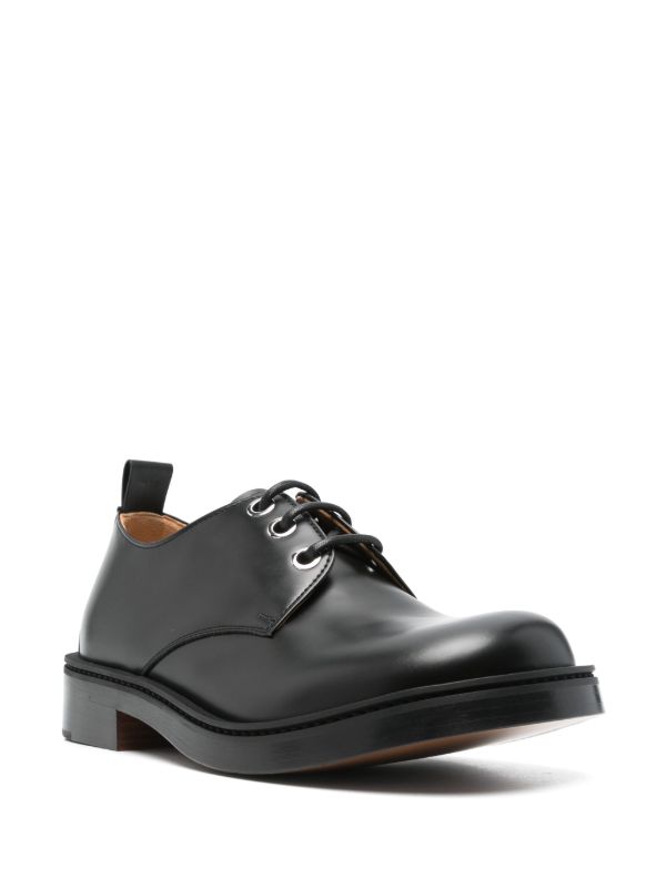Browns Alexander McQueen Skull-Embossed Derby Shoes | Browns Derby Shoes
