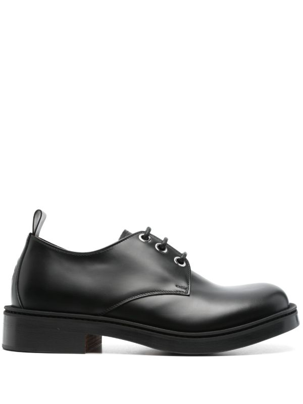 browns Alexander McQueen Skull-Embossed Derby Shoes | Browns Derby Shoes