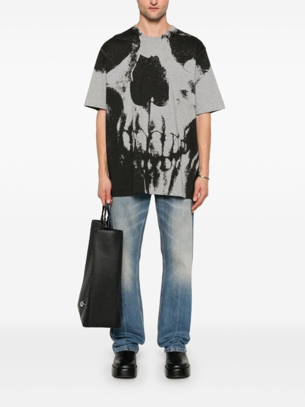Browns Alexander McQueen Skull T-Shirt | Browns T-Shirts
