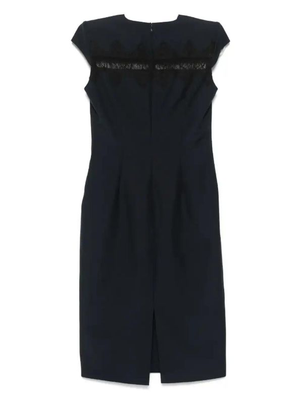 Browns Alexander McQueen Tailored Pencil Midi Dress | Browns Day Dresses