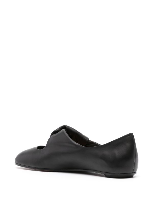 Browns Alexander McQueen Twist-Detailing Ballet Flats | Browns Ballerina Shoes
