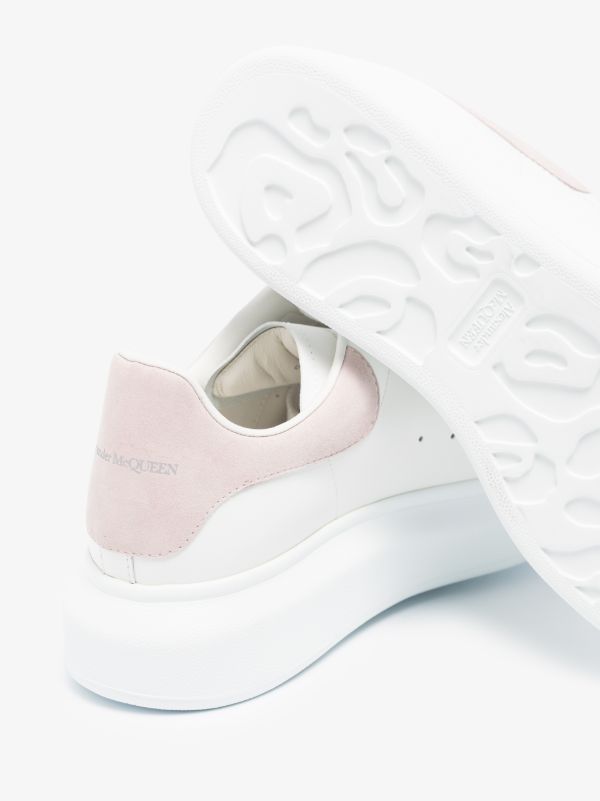 Browns Alexander McQueen White And Pink Oversized Sneakers | Browns Sneakers