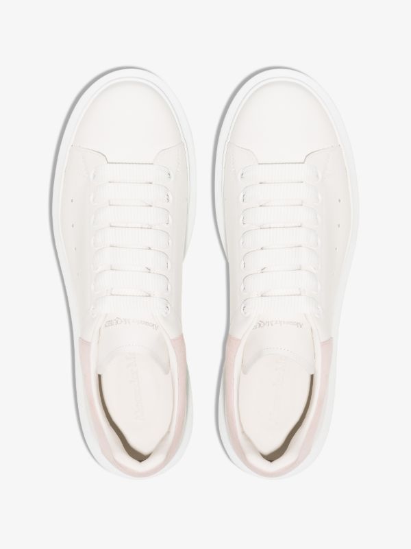 Browns Alexander McQueen White And Pink Oversized Sneakers | Browns Sneakers