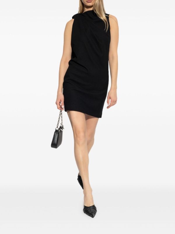 Browns Alexander McQueen Wool Mini Dress | Browns Cocktail & Party Dresses