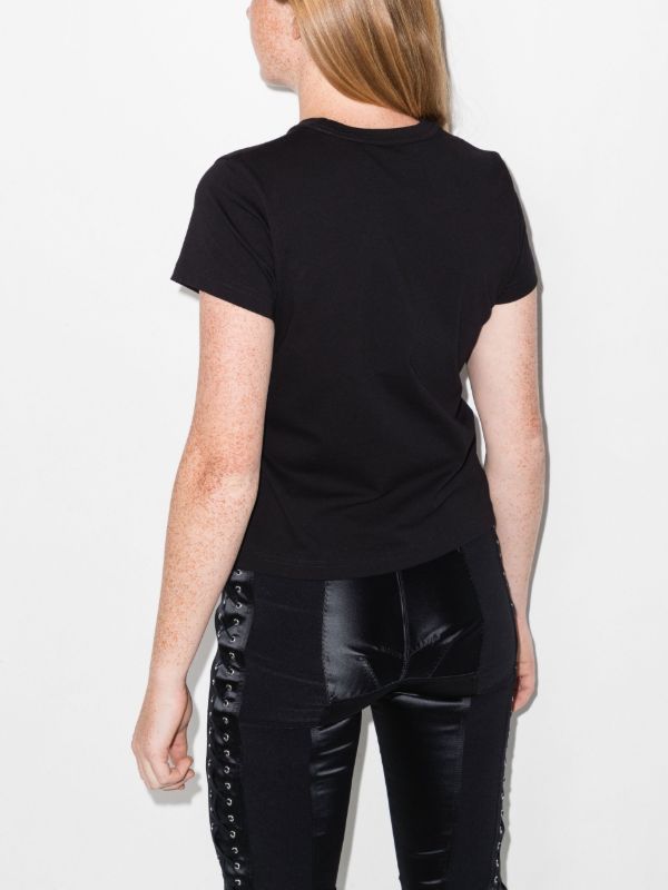 Browns Alexander Wang Black Logo Cotton T-Shirt | Browns T-Shirts & Jersey Shirts