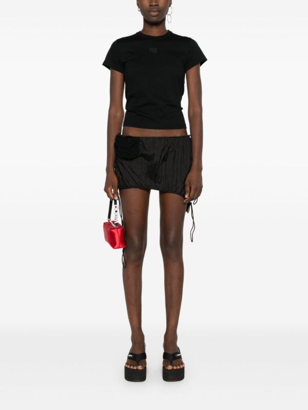 Browns Alexander Wang Black Puff T-Shirt | Browns T-Shirts & Jersey Shirts