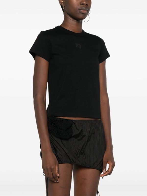 Browns Alexander Wang Black Puff T-Shirt | Browns T-Shirts & Jersey Shirts