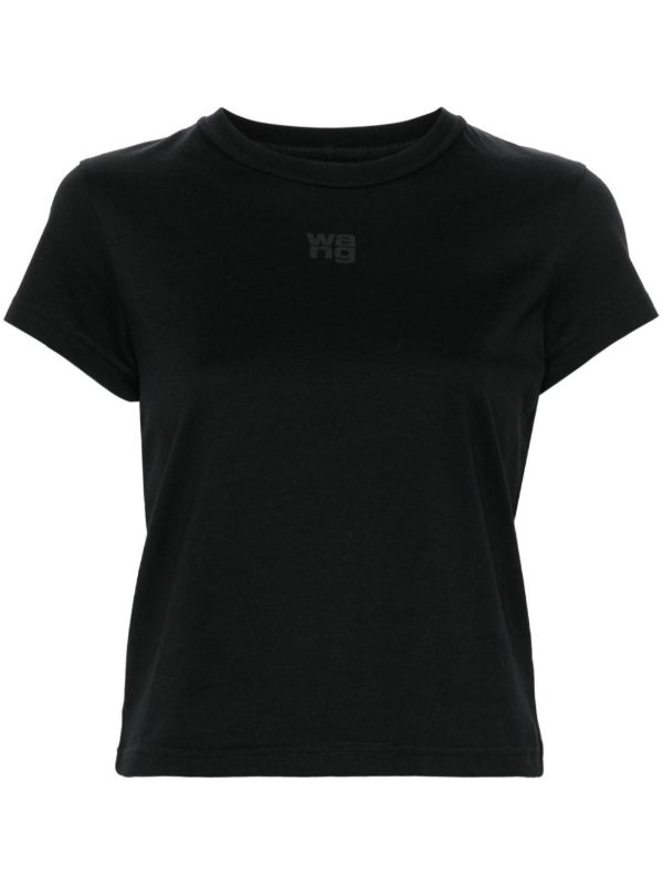 browns Alexander Wang Black Puff T-Shirt | Browns T-Shirts & Jersey Shirts