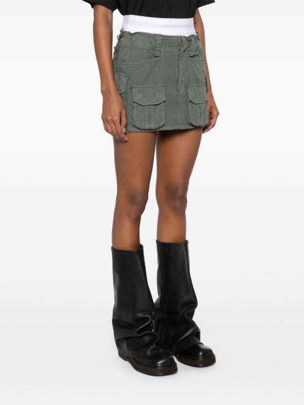 Browns Alexander Wang Cargo Mini Skirt | Browns Straight Skirts