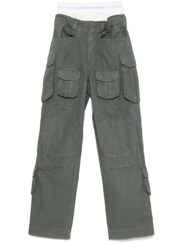 browns Alexander Wang Cargo Trousers | Browns Straight-Leg Pants